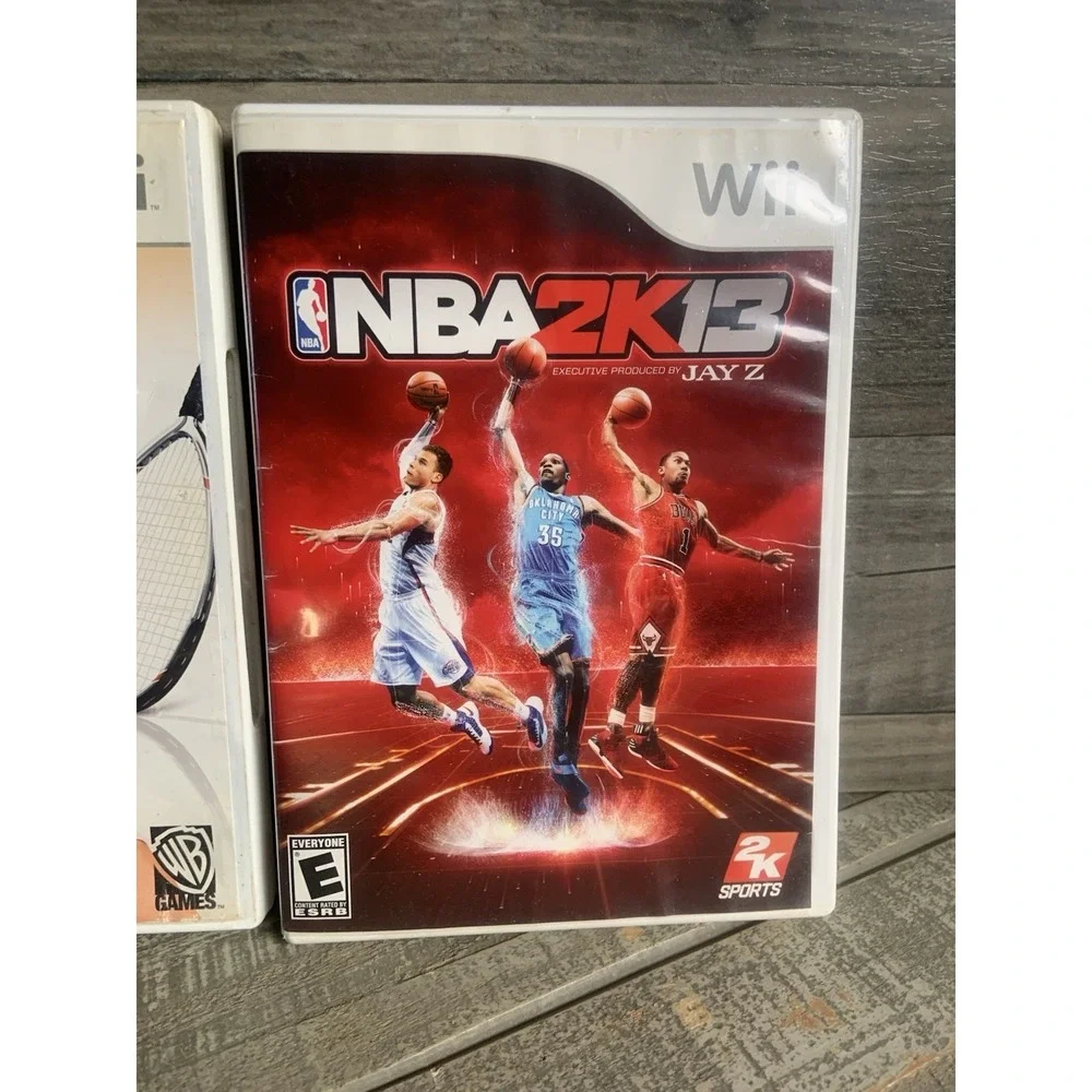 NBA 2K13 +‎ Game Party 3  (Nintendo Wii 2012) Lot Of 2 Games Bundle Basketball